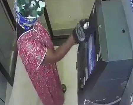 Ambulance-borne thieves wearing nighties target ATM in Telangana