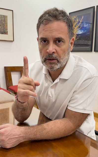 Rahul Gandhi hails nationwide protest; thanks people for defending Constitution, democracy