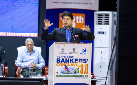 6,905 of 9,479 identified villages in Northeast linked to banking, postal services: Scindia