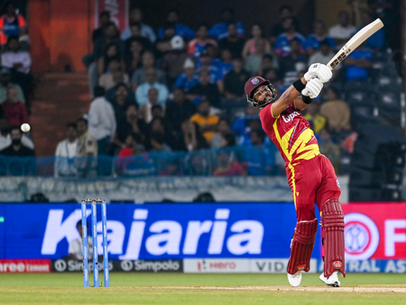 4th T20I: Centurion Hope leads West Indies to their second-highest total against India in Hyderabad