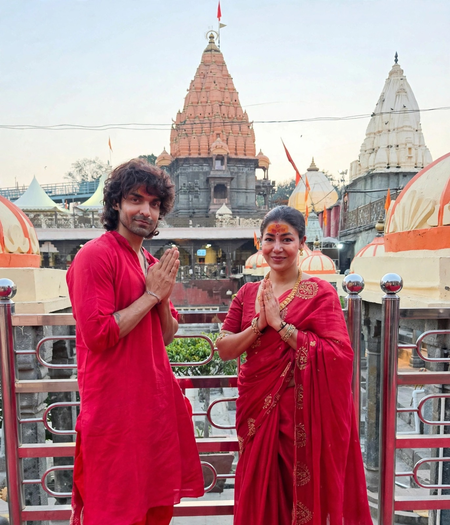 Gurmeet Choudhary, Debina Bonnerjee experience long-awaited Bhasma Aarti at Mahakaleshwar Jyotirlinga