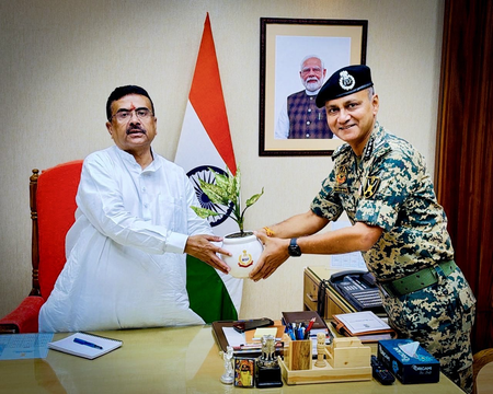 BSF DG thanks Bengal CM for land to bolster border infrastructure