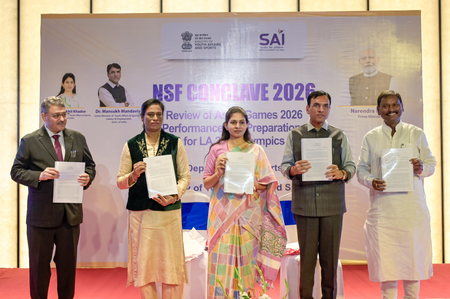 Sports Minister Mandaviya calls for stronger talent pipeline at Asian Games review meet