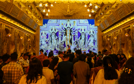Bengal: Several injured in stampede-like situation at Durga Puja pandal in Kolkata, no casualties reported