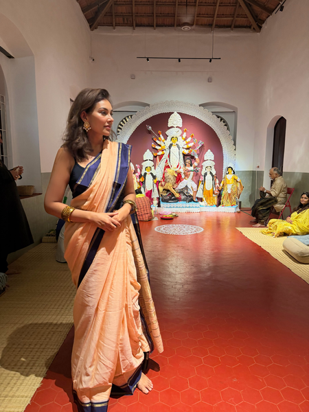 Lisa Ray shares how celebrating Durga Puja in different cities keeps her connected to her Bengali roots