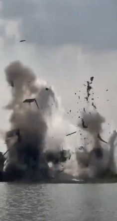 Nanded Police destroy illegal sand mining equipment worth Rs 3.15 crore in major crackdown