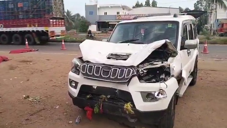 Four killed as speeding SUV hits Bhavani devotees in Andhra’s Kakinada