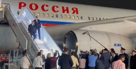 Russian State Duma Speaker arrives in New Delhi for 12th BRICS Parliamentary Forum