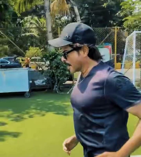 Anil Kapoor starts his Sunday with a run: Can’t complain about a morning like this