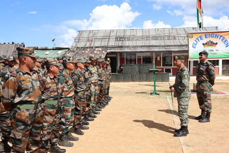 Assam Rifles DG reviews security grid in Manipur at high-level meeting