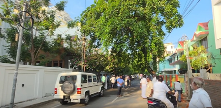 Vigilance raids ex-DMK Minister KN Nehru’s premises in corruption case