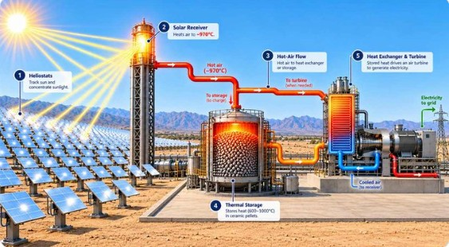 Country’s first ceramic storage-based concentrated solar power project to come up in Rajasthan’s Bhadla