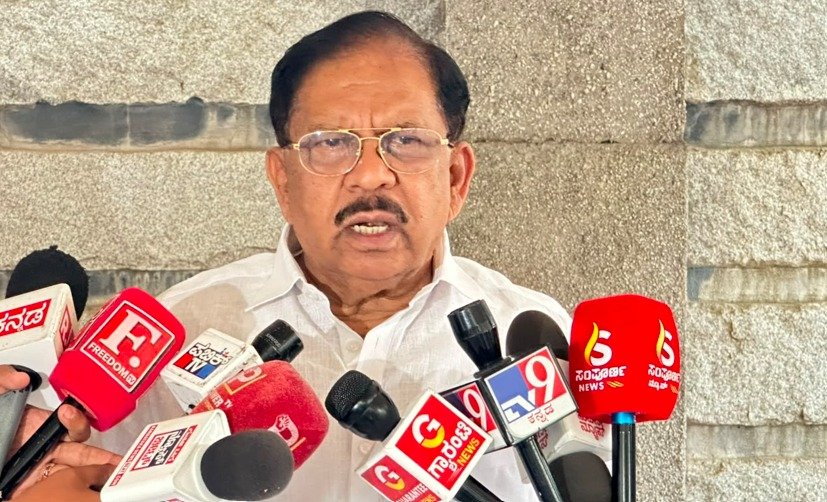 DCM Dr Parameshwara Seeks ₹20,585 Crore Central Aid for Karnataka Drought Relief