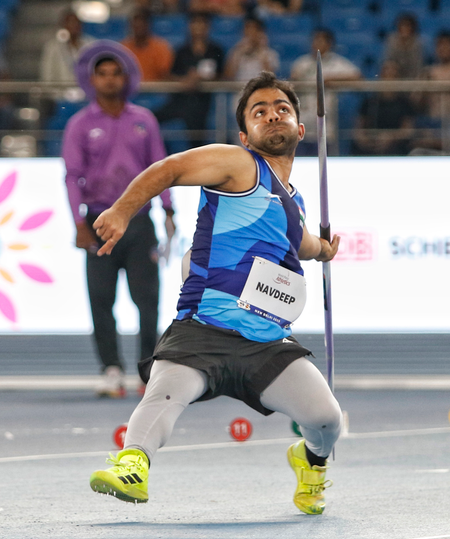 Navdeep credits SAI, JLN Stadium training facilities for Asian Para Games bronze